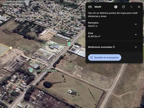 Terreno en Av Antartida Argentina
