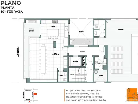 Departamento 3 ambientes en Venta Bernal Centro.