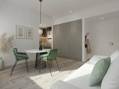 Departamento 2 ambientes con 1 baño