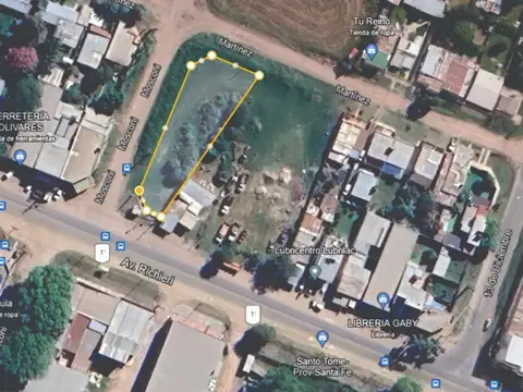 VTA DE TERRENO IMPORT. ESQ AV. RICHIERI SANTO TOME