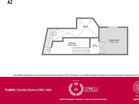 Depto Tipo Casa en Venta de 2 dormitorios