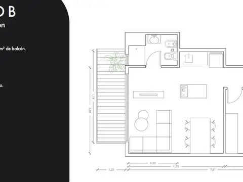 Departamento en el emprendimiento Edificio Santa Maria 2200,