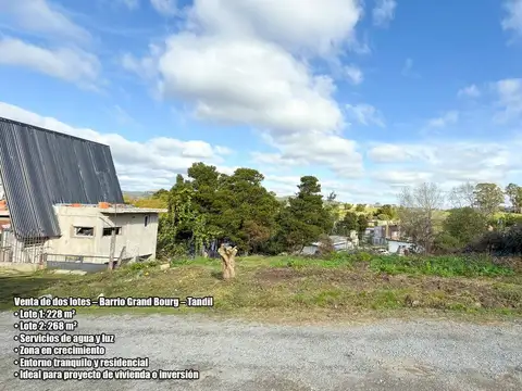 Terreno en Venta en Tandil, USD 45.000