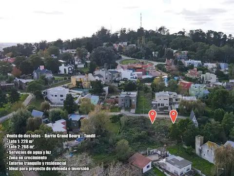VENTA LOTES EN VILLA DEL PARQUE TANDIL