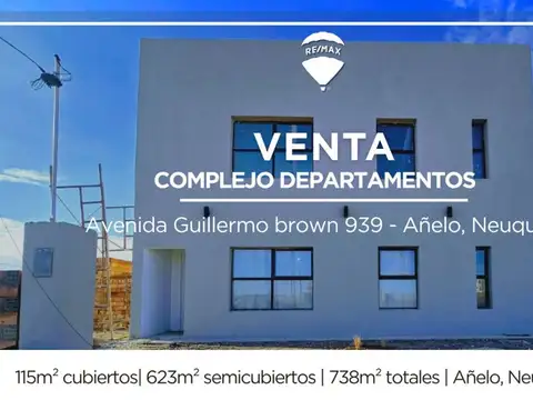 VENTA DE COMPLEJO DE DEPARTAMENTOS EN AÑELO
