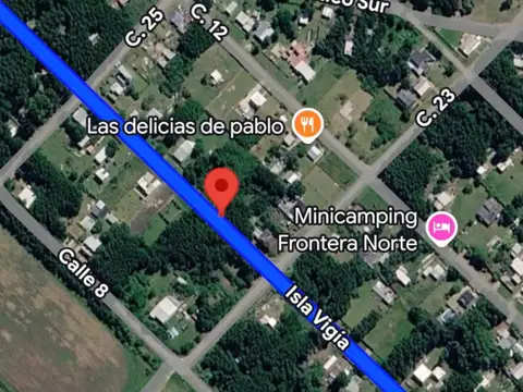 Terreno en Venta 12  mts Frente