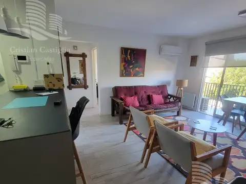 Departamento 2 ambientes con 1 baño