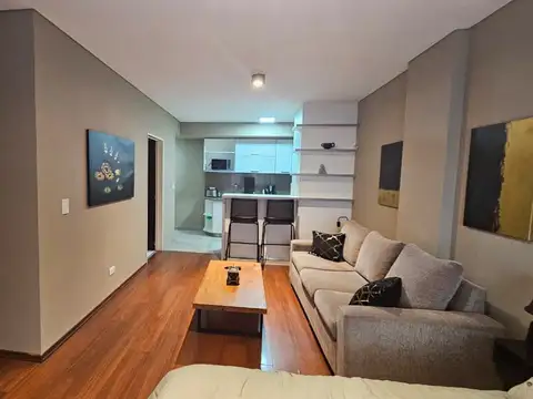 ALQUILER  MONOAMBIENTE AMOBLADO EN LAS CAÑITAS ! Con excelente luminosidad y vista abierta  