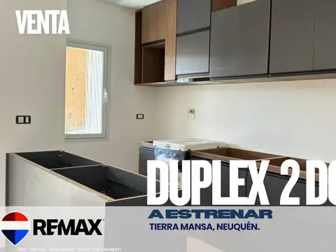 DUPLEX 2 DORMITORIOS EN VENTA TIERRA MANSA 