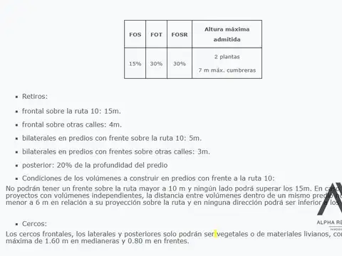 Terreno en venta de 512m2 ubicado en La Pedrera