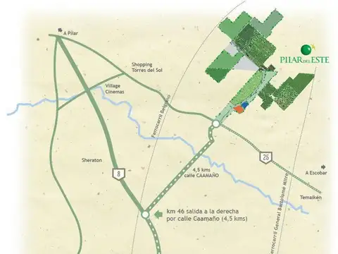 Hermoso lote en venta en Santa Emilia, Pilar del Este