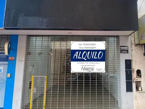 ALQUILO LOCAL COMERCIAL EN MICROCENTRO, POS MNES