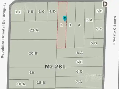 TERRENO EN VENTA MORON LOTE 374 M2