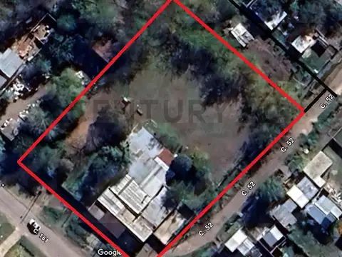 exelente terreno con casa y galpon a demoler