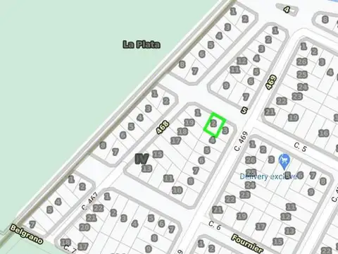 Terreno en Venta 11  mts Frente