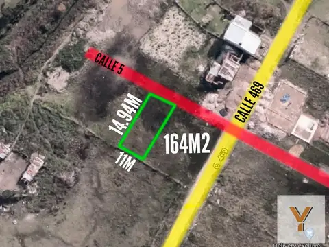 Terreno en Venta - 164mts2 - City Bell