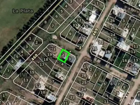 Terreno en Venta 11  mts Frente