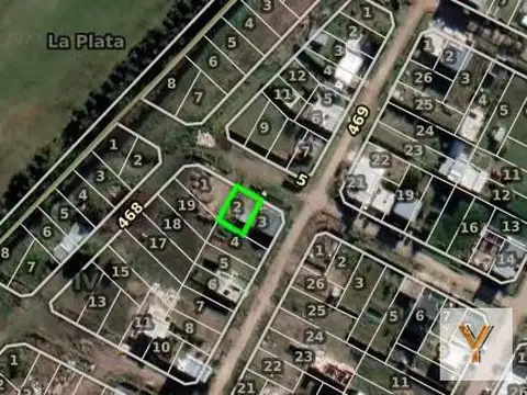 Terreno en Venta 14  mts Fondo