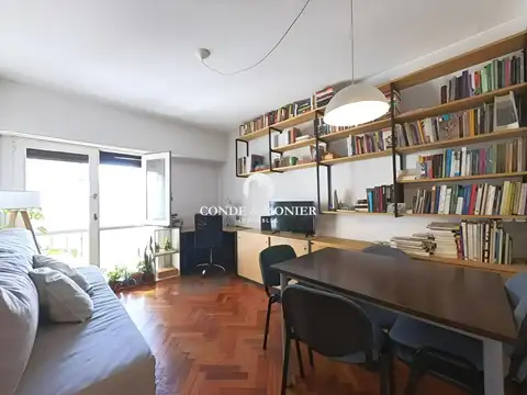 Venta, caballito, 2 ambientes luminoso y ventilado.