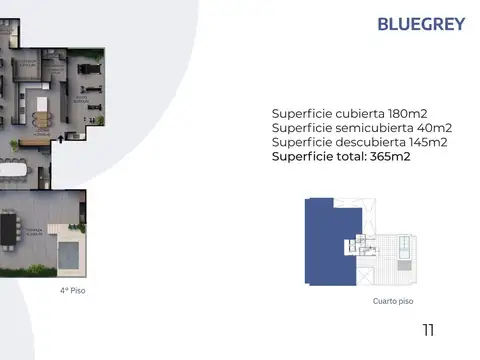 Departamento 4 ambientes con 2 baños