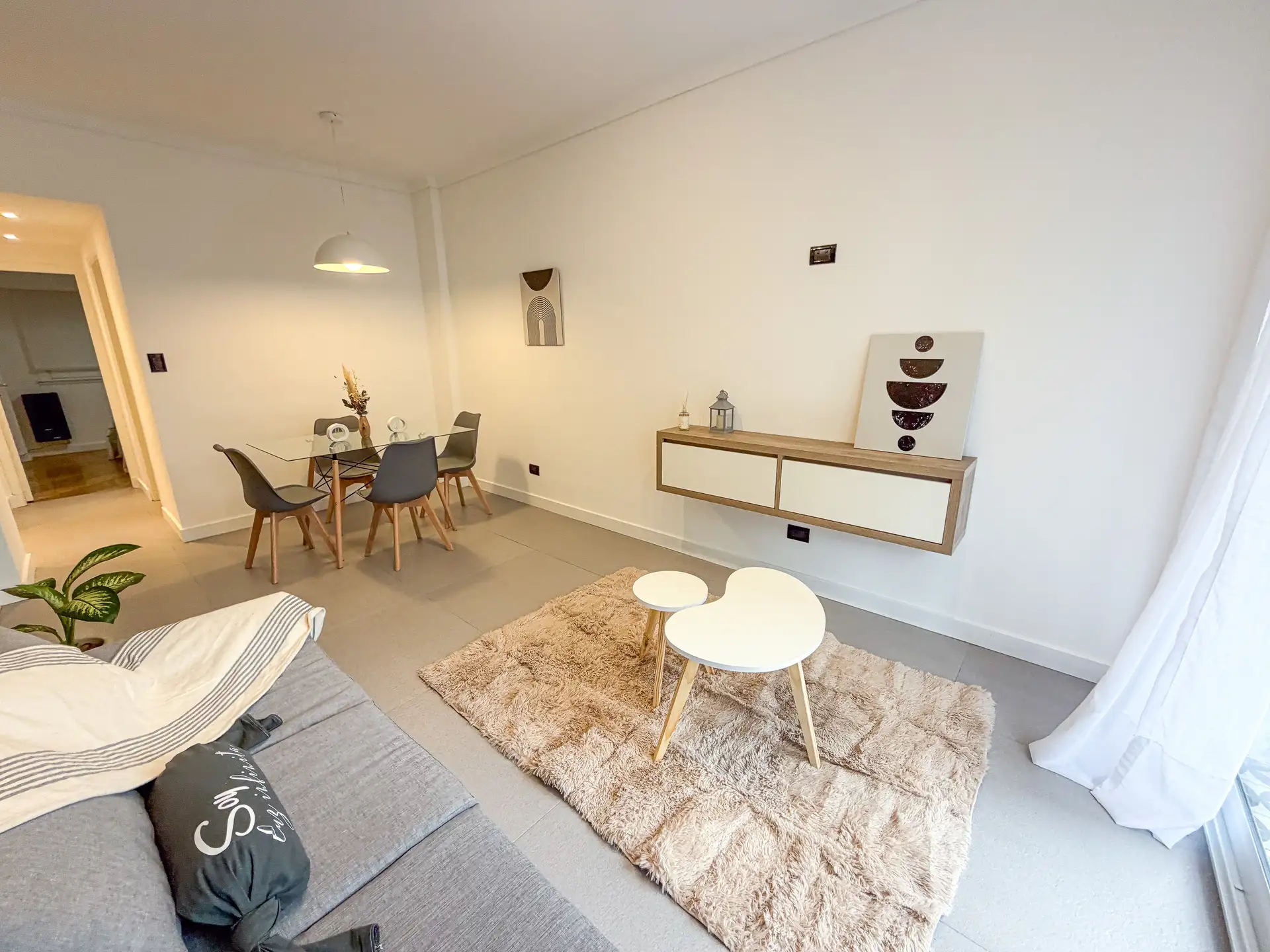 Depto 2 amb con dependencia, 50m² con balcón — Centro