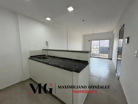 Departamento 2 ambientes con 1 baño