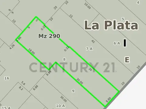 Lote en venta en La Plata