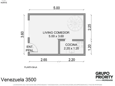 Depto Tipo Casa en Venta al Sur