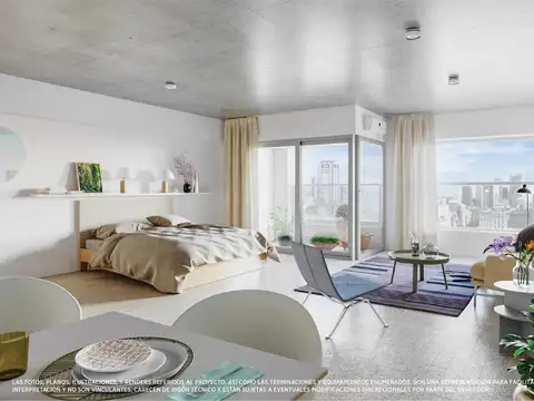 Departamento en Venta de 1 dormitorio