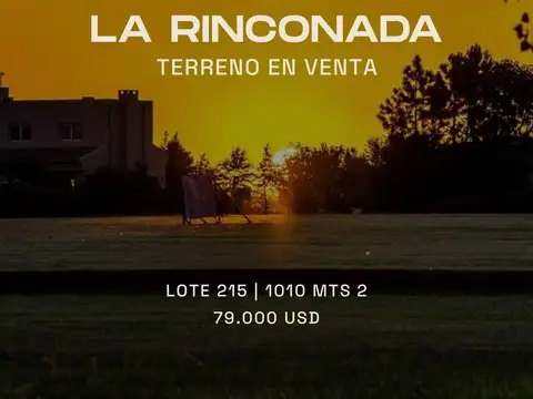 Terreno en  Venta en La Rinconada