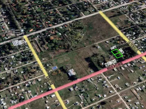 Venta en bloque de terrenos - 20x60mts - 1200mts2 totales - Alejandro Korn