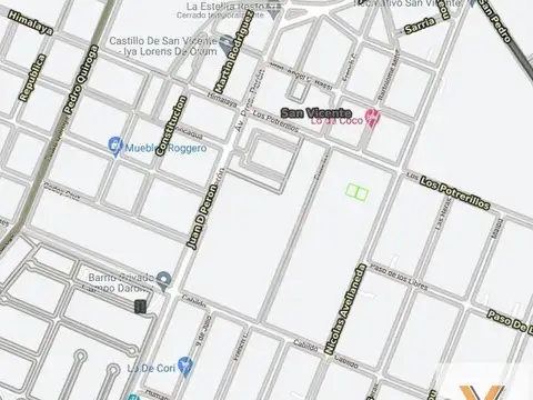 Terreno en Venta 60  mts Fondo