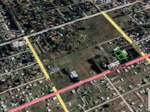 Venta en bloque de terrenos - 20x60mts - 1200mts2 totales - Alejandro Korn