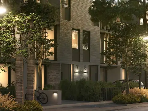 Tigre venta triplex en barrio cerrado con patio y jardín.