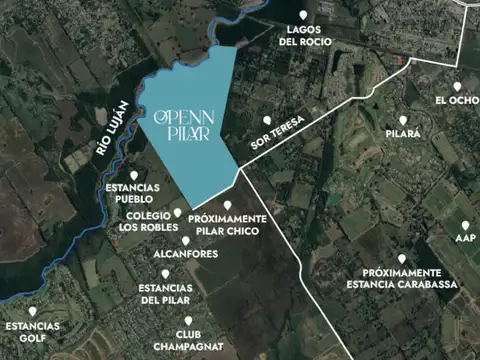 Lote terreno en venta en Openn Pilar