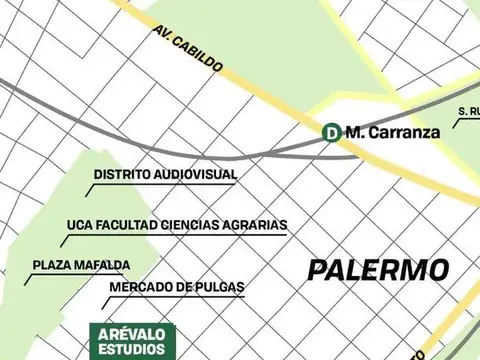 Cochera en alquiler Palermo Hollywood