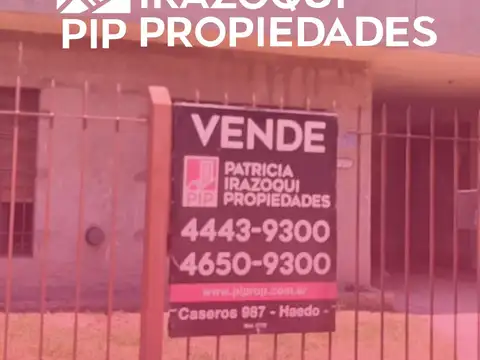 Casa 4 ambientes con 1 baño