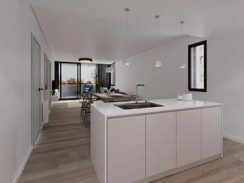 Departamento 3 ambientes con 2 baños