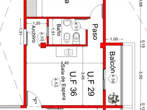 Departamento en Venta de 2 ambientes