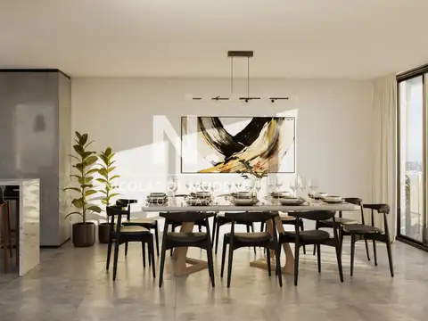 Departamento Monoambiente con 1 baño