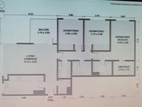Departamento en Venta de 4 ambientes