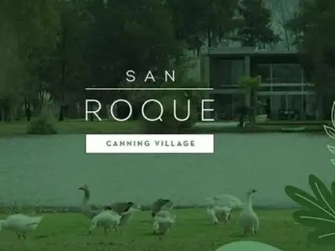 Venta Lote Barrio San Roque a la Laguna