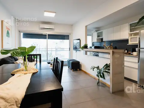 Departamento 2 ambientes con balcón en Almagro Norte en Alquiler Temporario
