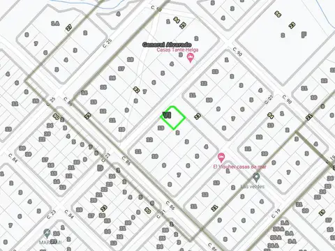 Terreno en Venta 21  mts Frente