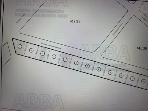 Terreno en Venta en Pinamar, USD 100.000