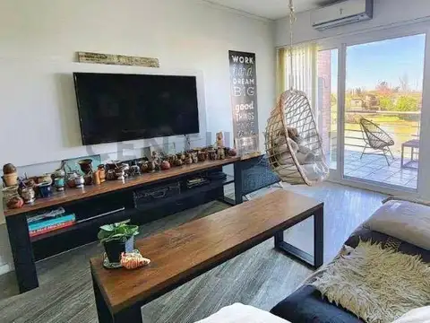 Departamento 2 ambientes con 2 baños