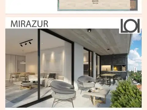 Departamento en Venta de 3 ambientes