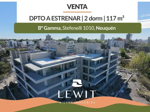 Venta departamento | 2 dormitorios | cochera | baulera | balcón | amenities | Bº Gamma | Neuquén