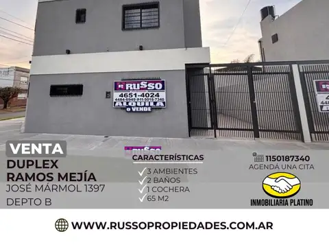 Departamento en Venta en Ramos Mejia, Partido de La Matanza