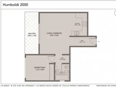 Departamento en Venta de 2 ambientes